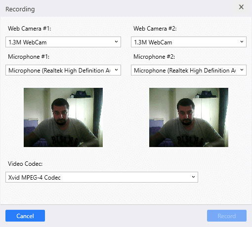Usability Studio: 2 Webcam Recording